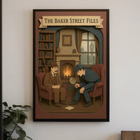 The Baker Street Files Poster PosterGoat