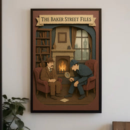 The Baker Street Files Poster PosterGoat
