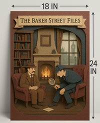 The Baker Street Files Poster PosterGoat