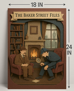 The Baker Street Files Poster PosterGoat