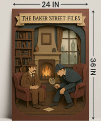 The Baker Street Files Poster PosterGoat