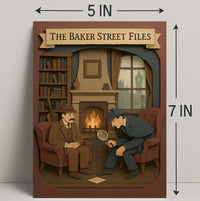 The Baker Street Files Poster PosterGoat