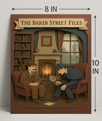 The Baker Street Files Poster PosterGoat