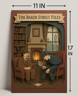 The Baker Street Files Poster PosterGoat