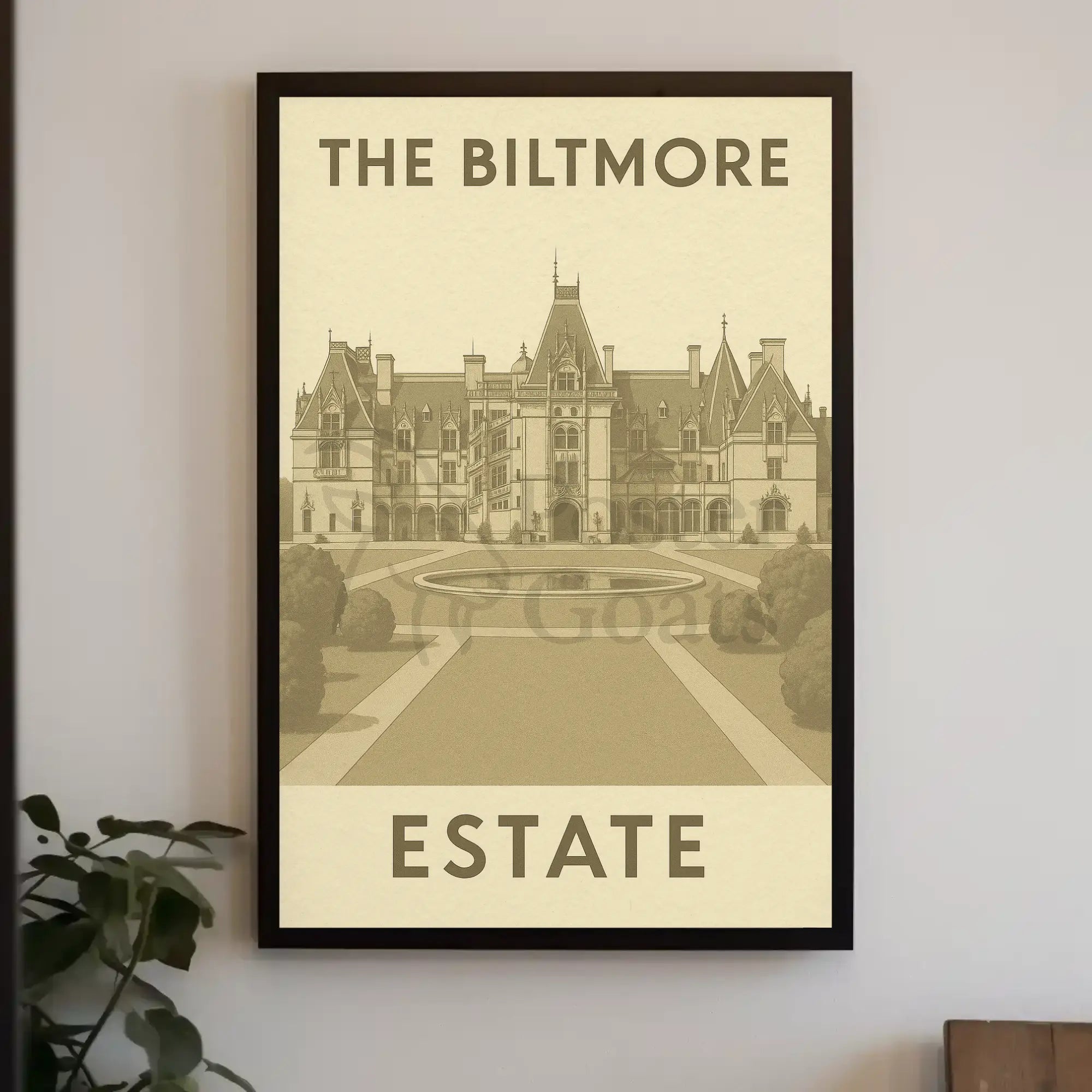 The Biltmore Estate Nostalgic Elegance Heritage Poster PosterGoat