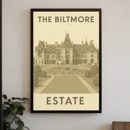 The Biltmore Estate Nostalgic Elegance Heritage Poster PosterGoat