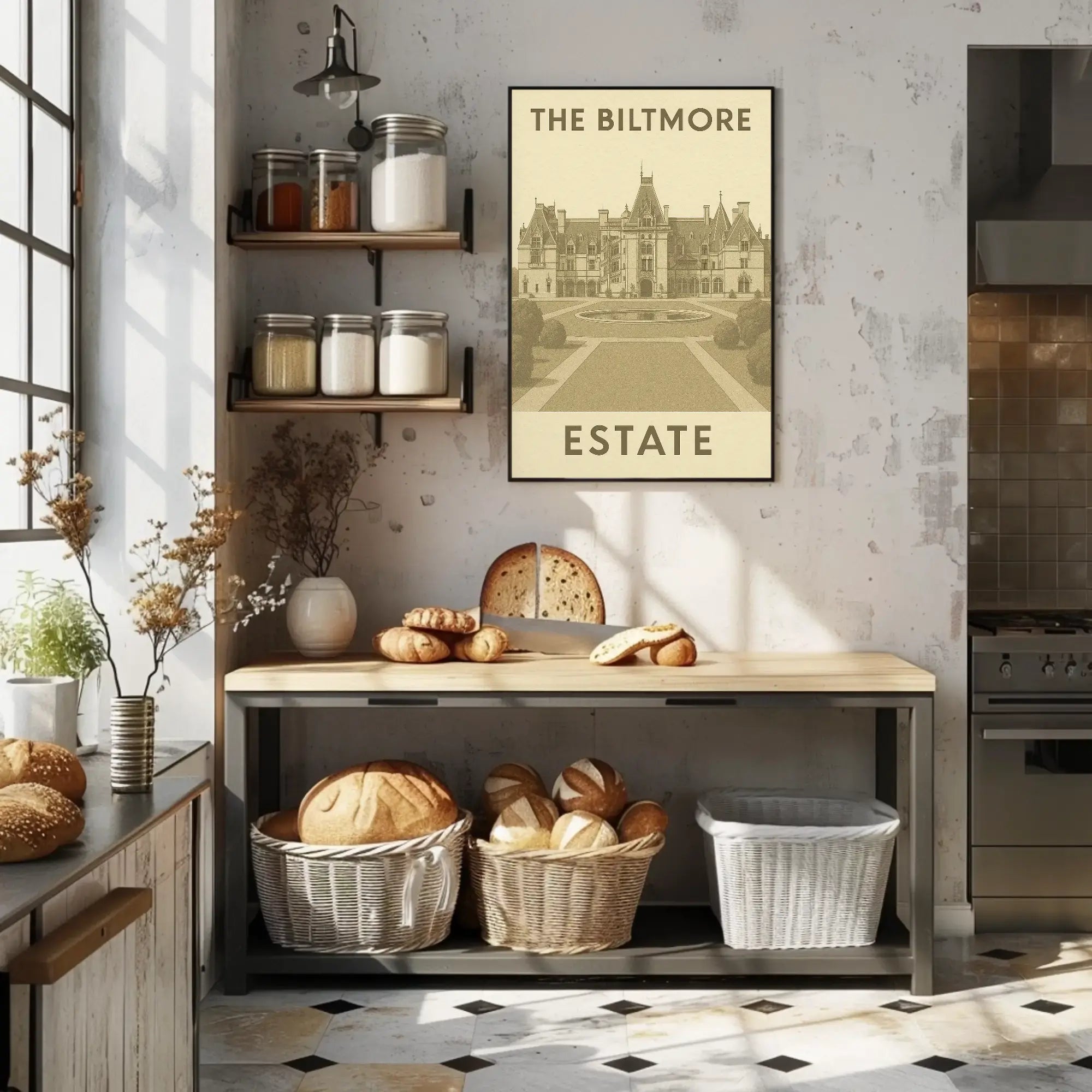 The Biltmore Estate Nostalgic Elegance Heritage Poster PosterGoat