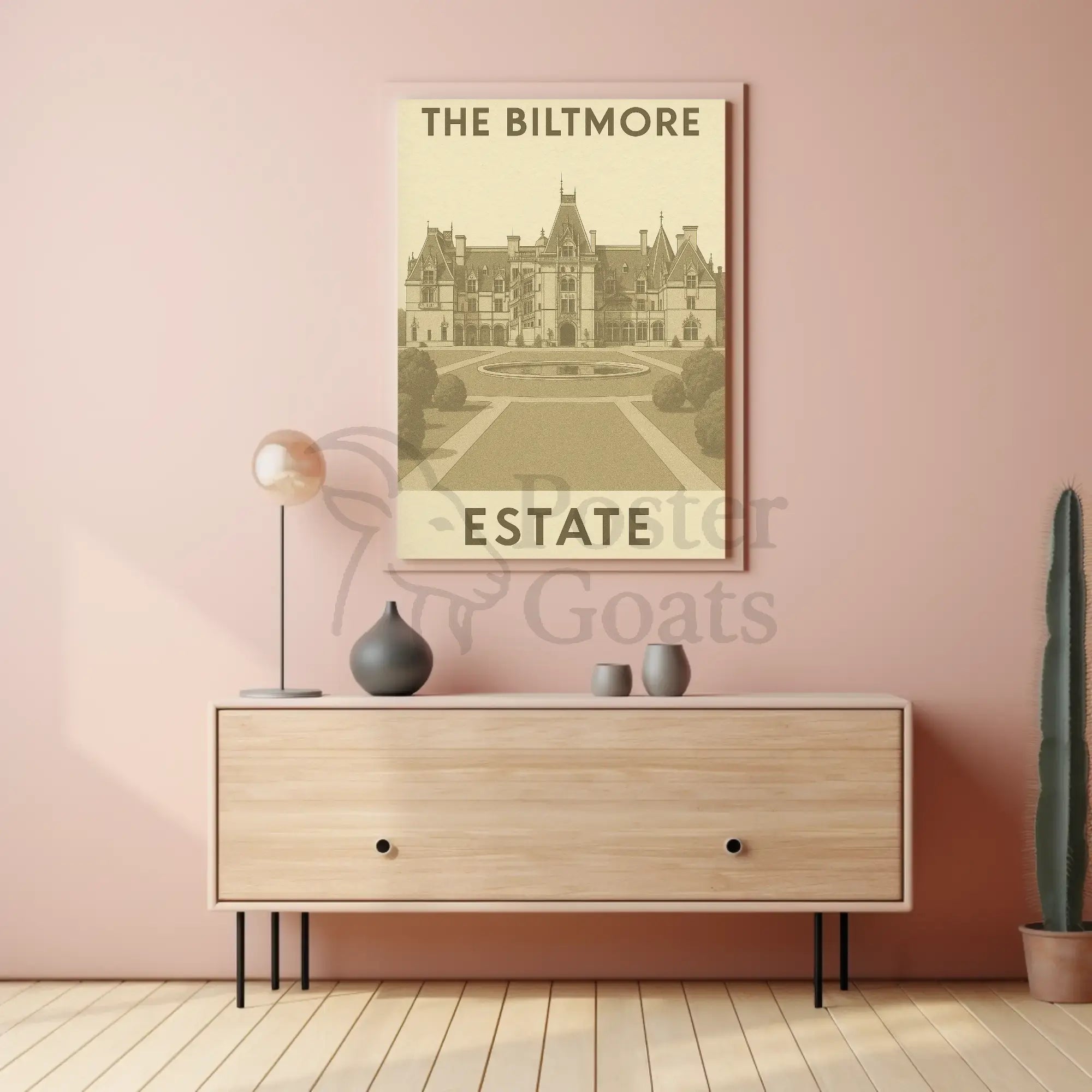 The Biltmore Estate Nostalgic Elegance Heritage Poster PosterGoat