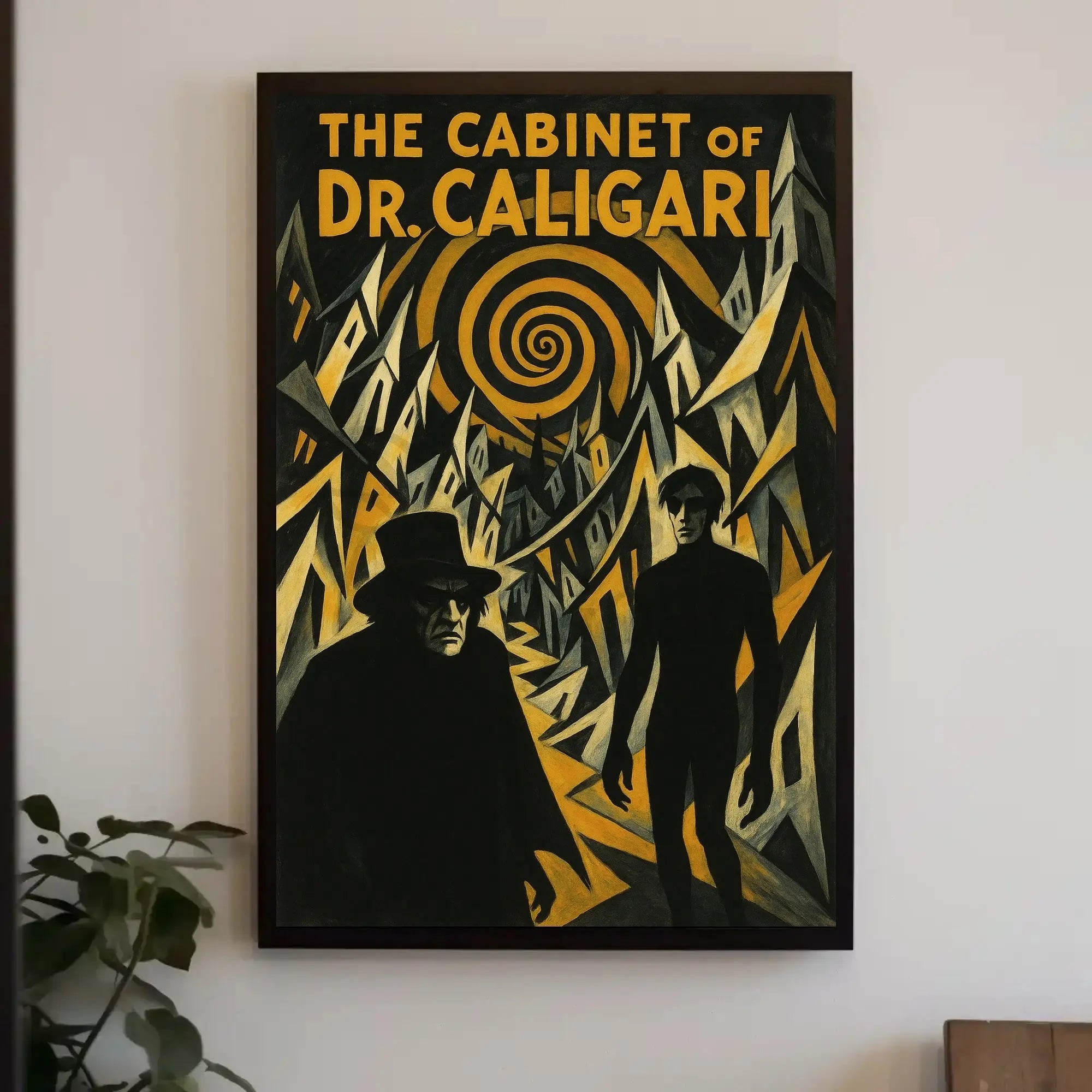 The Cabinet of Dr. Caligari Vintage Pop Culture Poster PosterGoat
