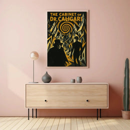 The Cabinet of Dr. Caligari Vintage Pop Culture Poster PosterGoat