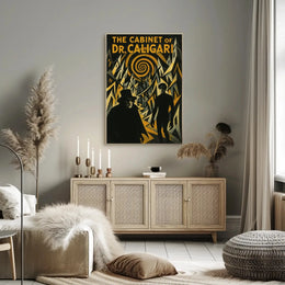 The Cabinet of Dr. Caligari Vintage Pop Culture Poster PosterGoat
