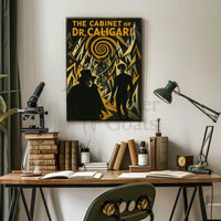 The Cabinet of Dr. Caligari Vintage Pop Culture Poster PosterGoat
