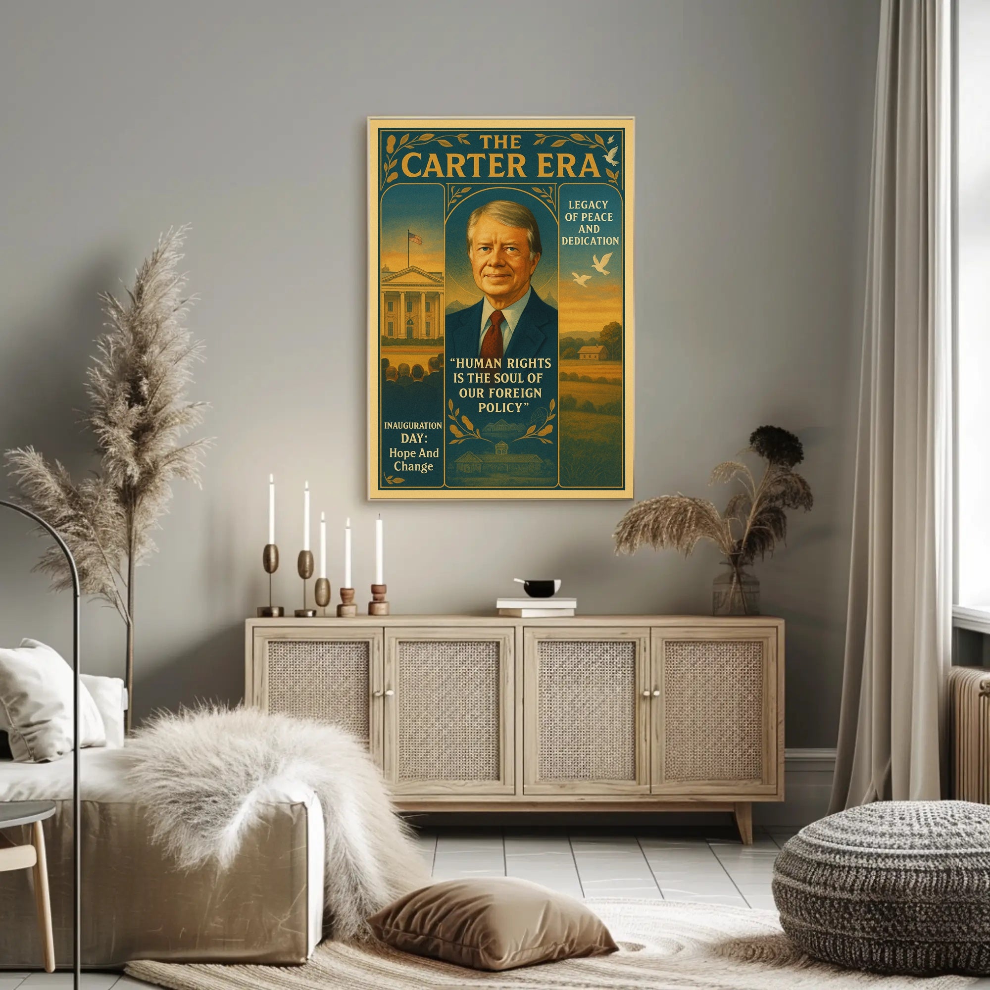 The Carter Era Poster PosterGoat