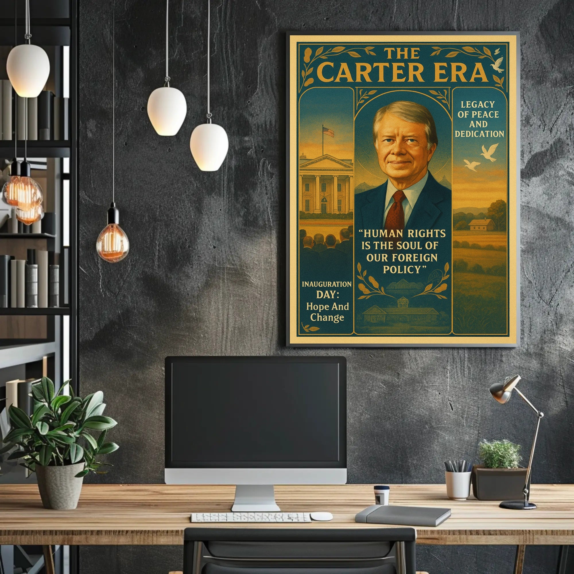 The Carter Era Poster PosterGoat