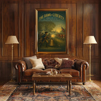 The Dawn of Liberty Wall Art Print PosterGoat