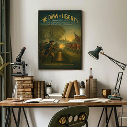 The Dawn of Liberty Wall Art Print PosterGoat