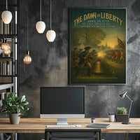 The Dawn of Liberty Wall Art Print PosterGoat