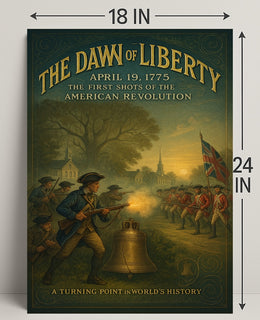 The Dawn of Liberty Wall Art Print PosterGoat