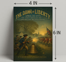 The Dawn of Liberty Wall Art Print PosterGoat