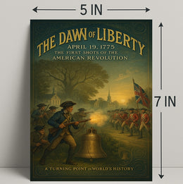 The Dawn of Liberty Wall Art Print PosterGoat