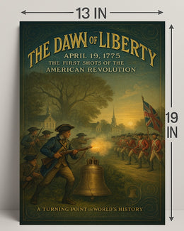 The Dawn of Liberty Wall Art Print PosterGoat