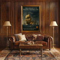 The Defeat Of The Spanish Armada, 1588 Poster PosterGoat