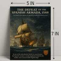 The Defeat Of The Spanish Armada, 1588 Poster PosterGoat