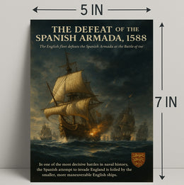 The Defeat Of The Spanish Armada, 1588 Poster PosterGoat