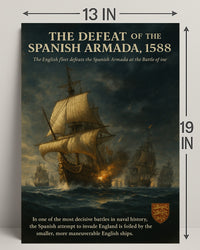 The Defeat Of The Spanish Armada, 1588 Poster PosterGoat