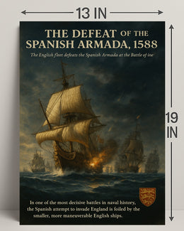 The Defeat Of The Spanish Armada, 1588 Poster PosterGoat
