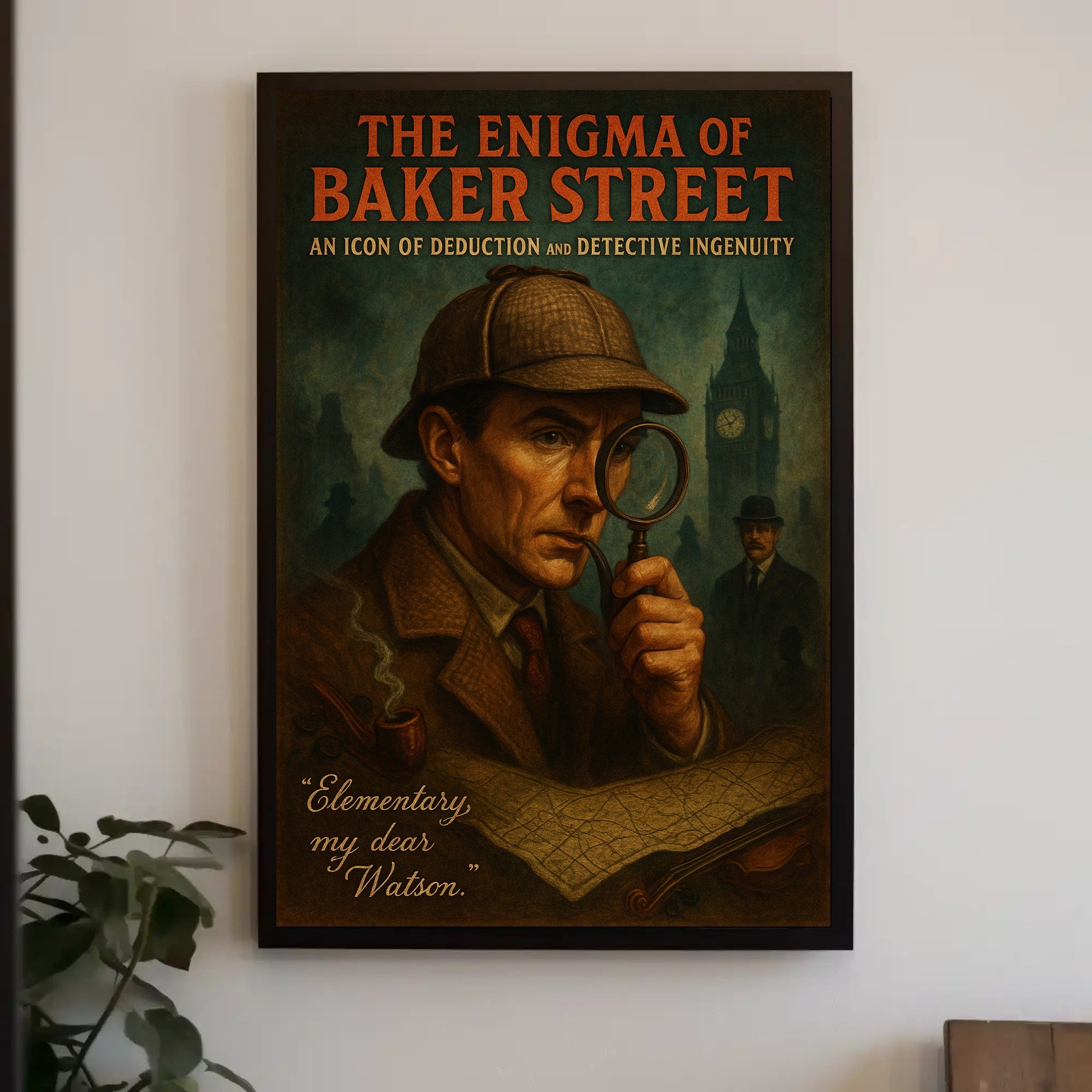 The Enigma Of Baker Street Poster PosterGoat
