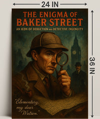 The Enigma Of Baker Street Poster PosterGoat