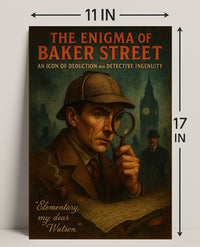 The Enigma Of Baker Street Poster PosterGoat