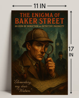 The Enigma Of Baker Street Poster PosterGoat