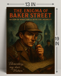 The Enigma Of Baker Street Poster PosterGoat