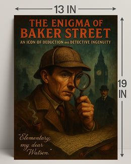 The Enigma Of Baker Street Poster PosterGoat