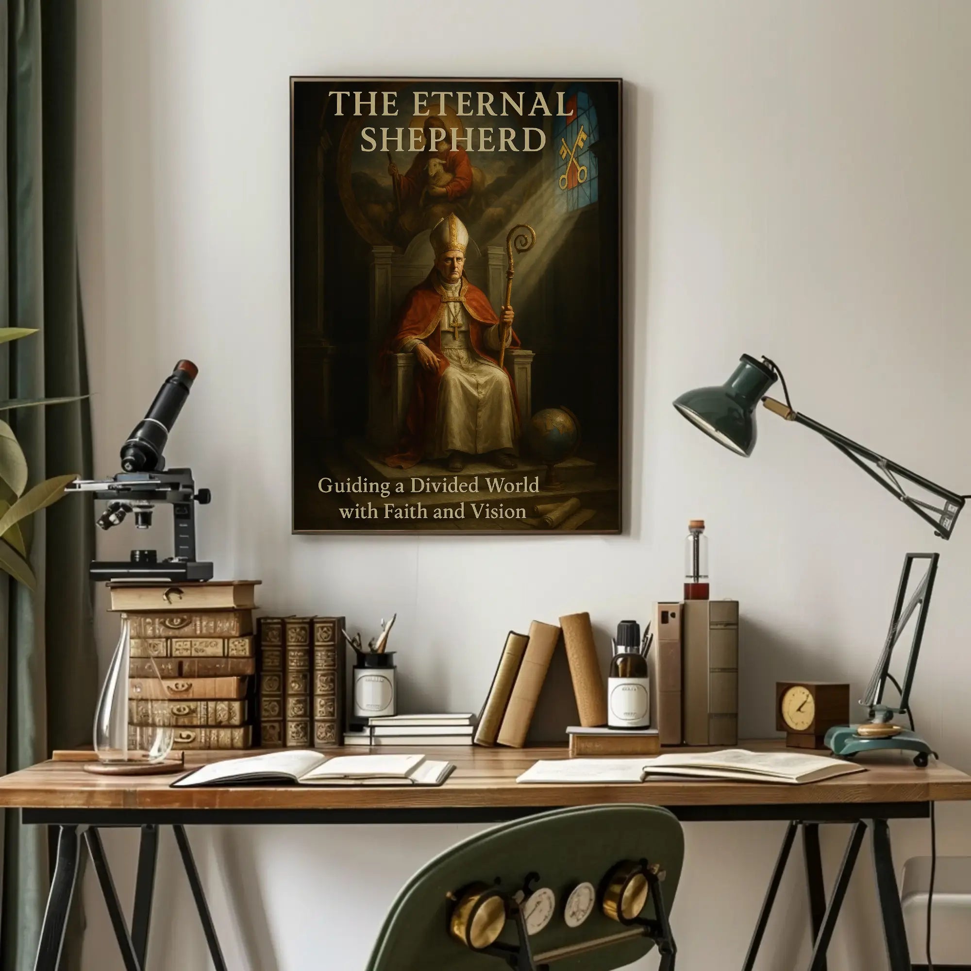 The Eternal Shepherd: Guide to Unity Poster PosterGoat