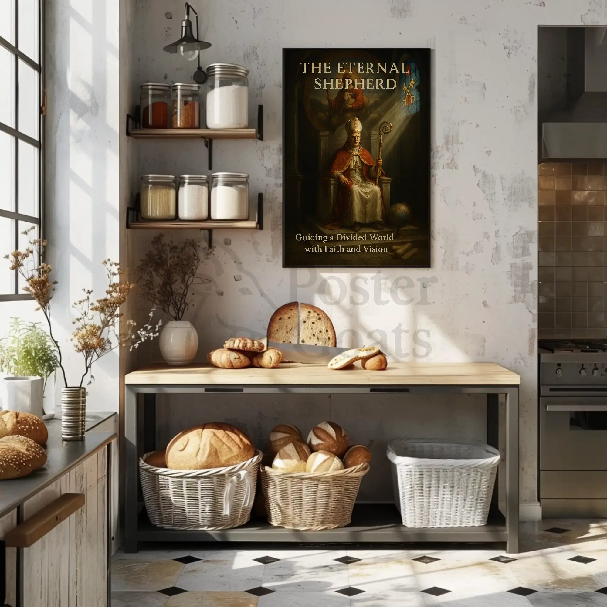 The Eternal Shepherd: Guide to Unity Poster PosterGoat