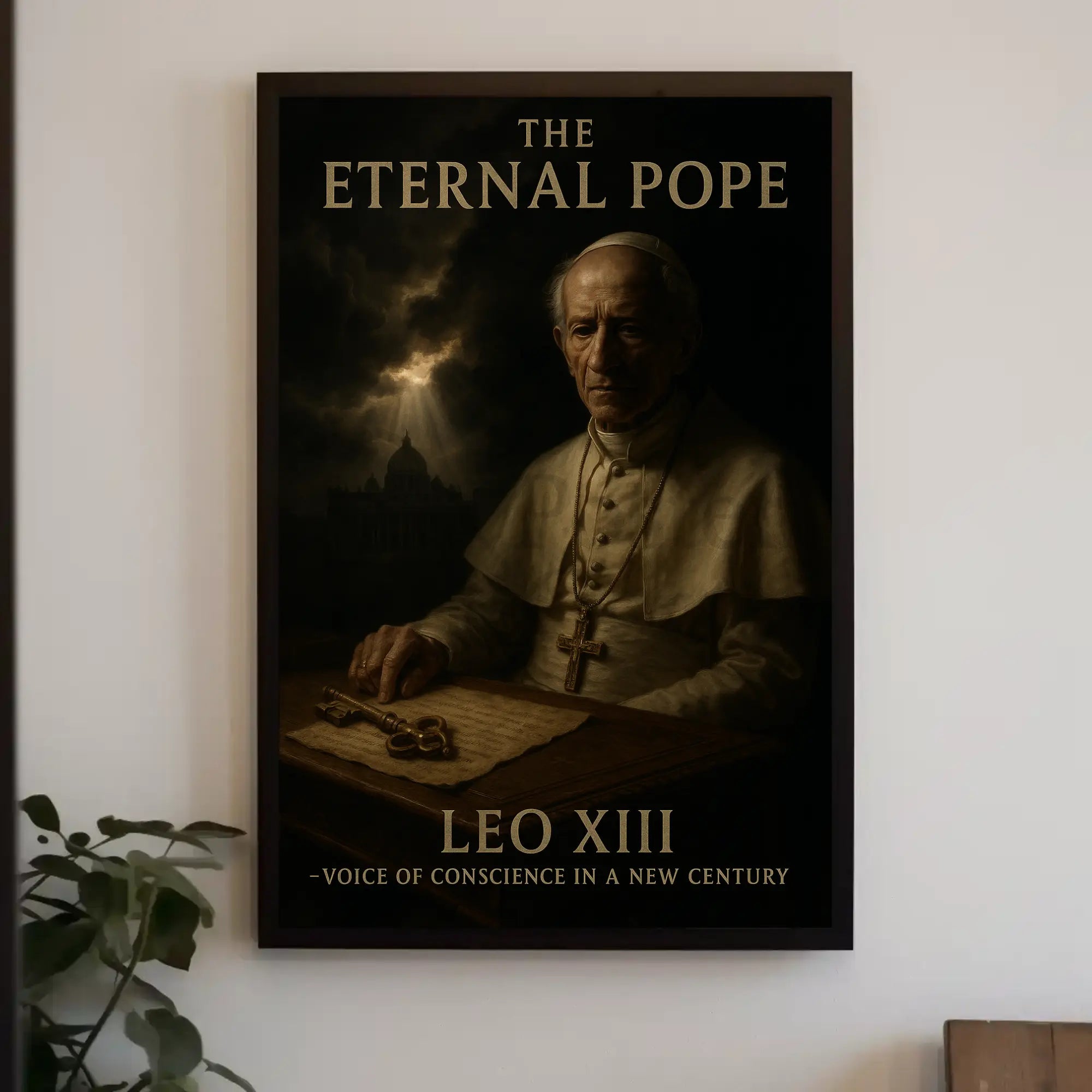 The Eternal Vatican Leo XIII Heritage Poster PosterGoat