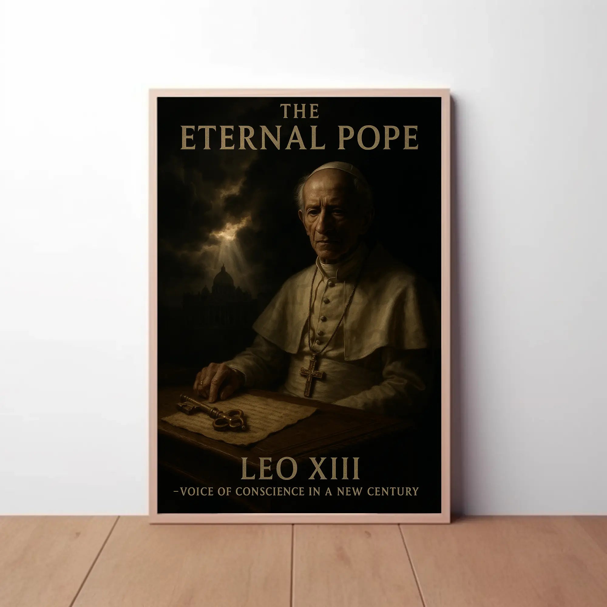 The Eternal Vatican Leo XIII Heritage Poster PosterGoat
