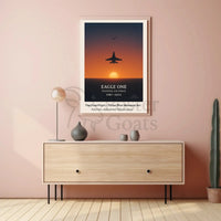 The Final Flight Memorial Military Tribute Poster PosterGoat