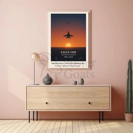 The Final Flight Memorial Military Tribute Poster PosterGoat
