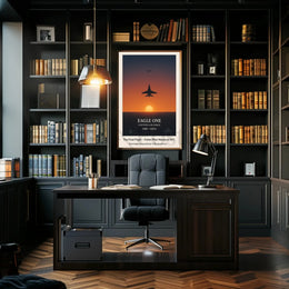 The Final Flight Memorial Military Tribute Poster PosterGoat