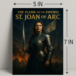 The Flame And The Sword St. Joan Of Arc Poster PosterGoat