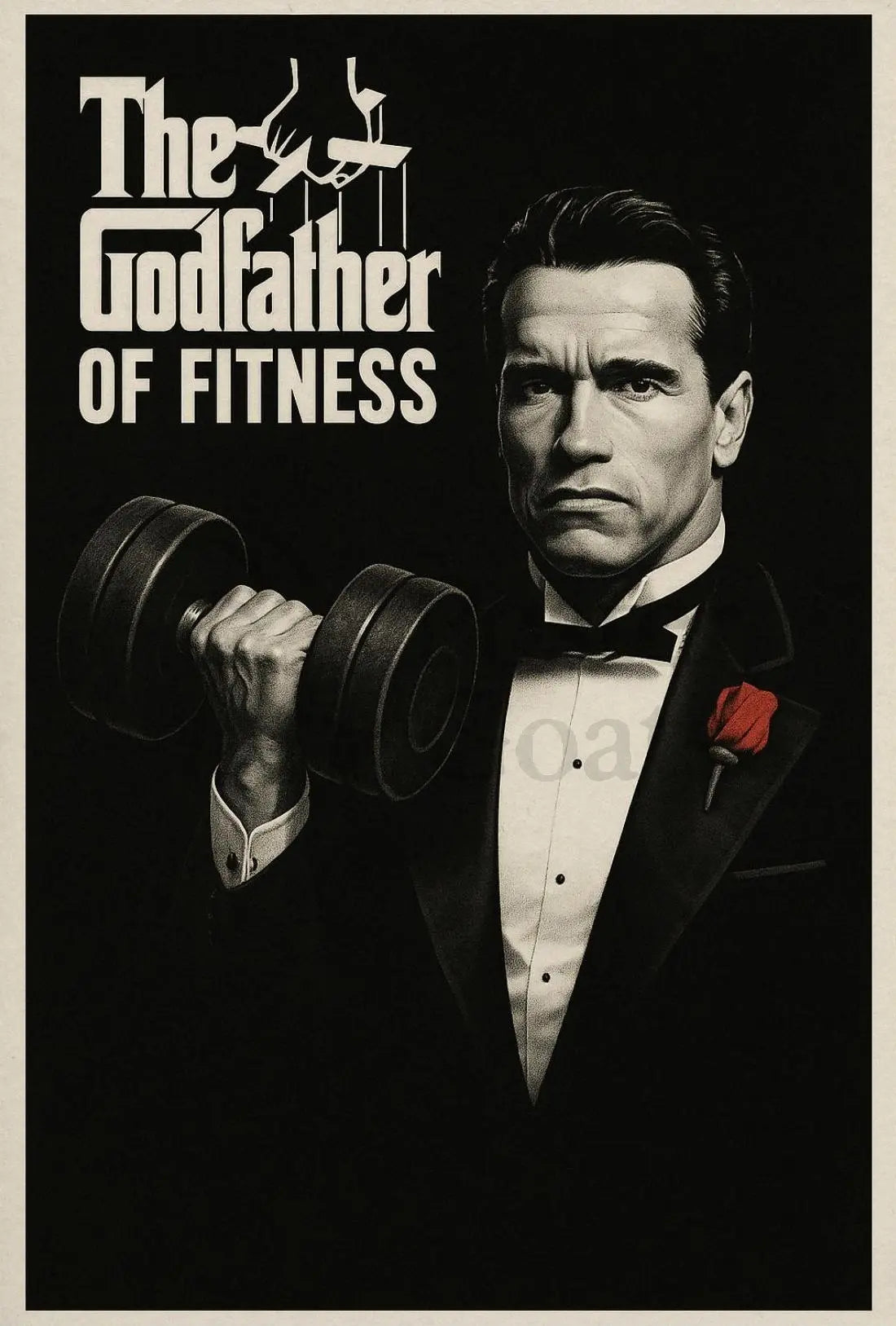The Godfather of Fitness Pop Culture Poster PosterGoat