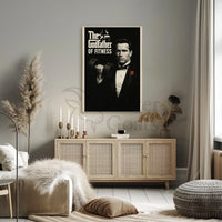 The Godfather of Fitness Pop Culture Poster PosterGoat