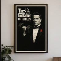 The Godfather of Fitness Pop Culture Poster PosterGoat