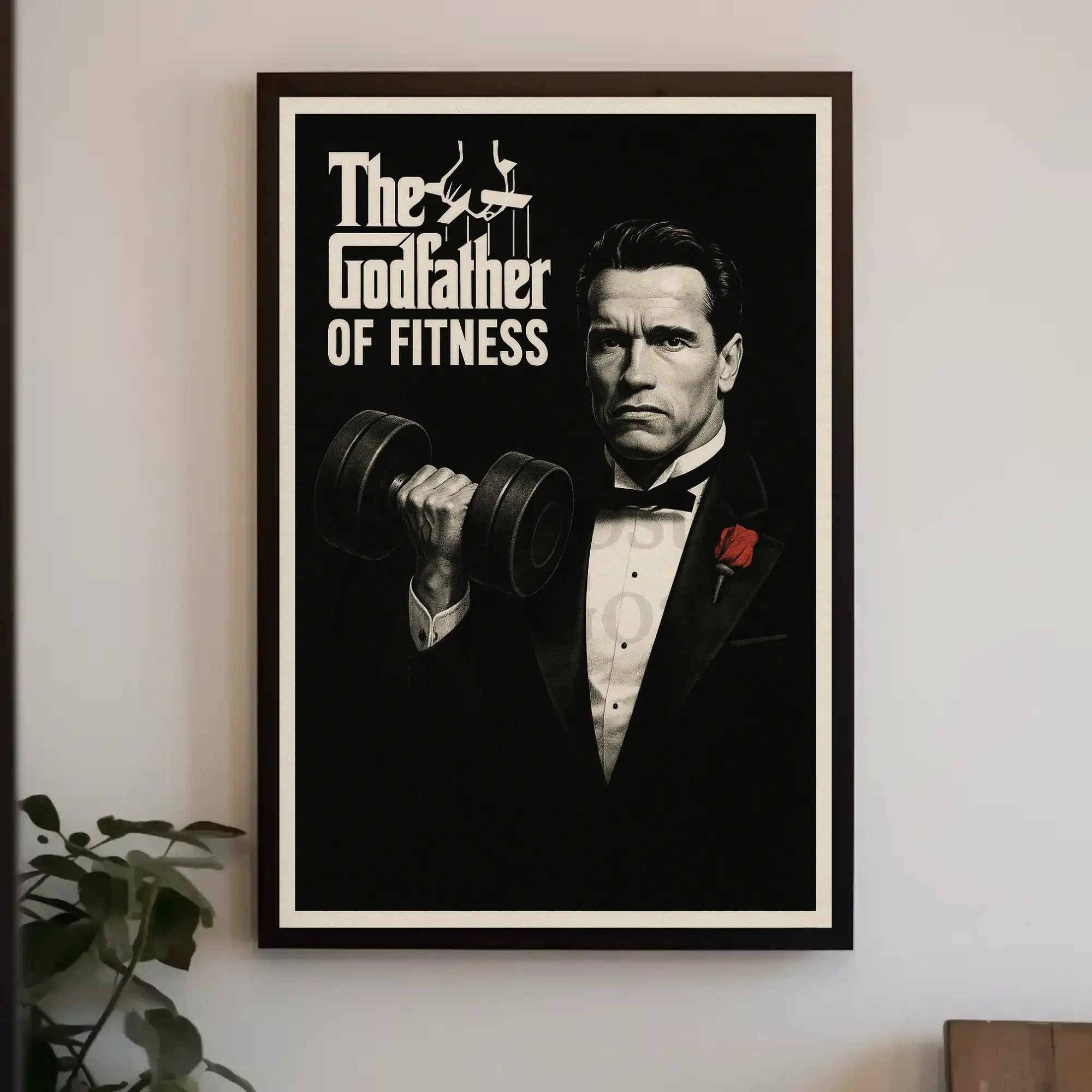 The Godfather of Fitness Pop Culture Poster PosterGoat