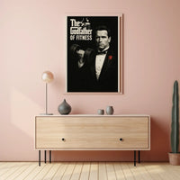 The Godfather of Fitness Pop Culture Poster PosterGoat