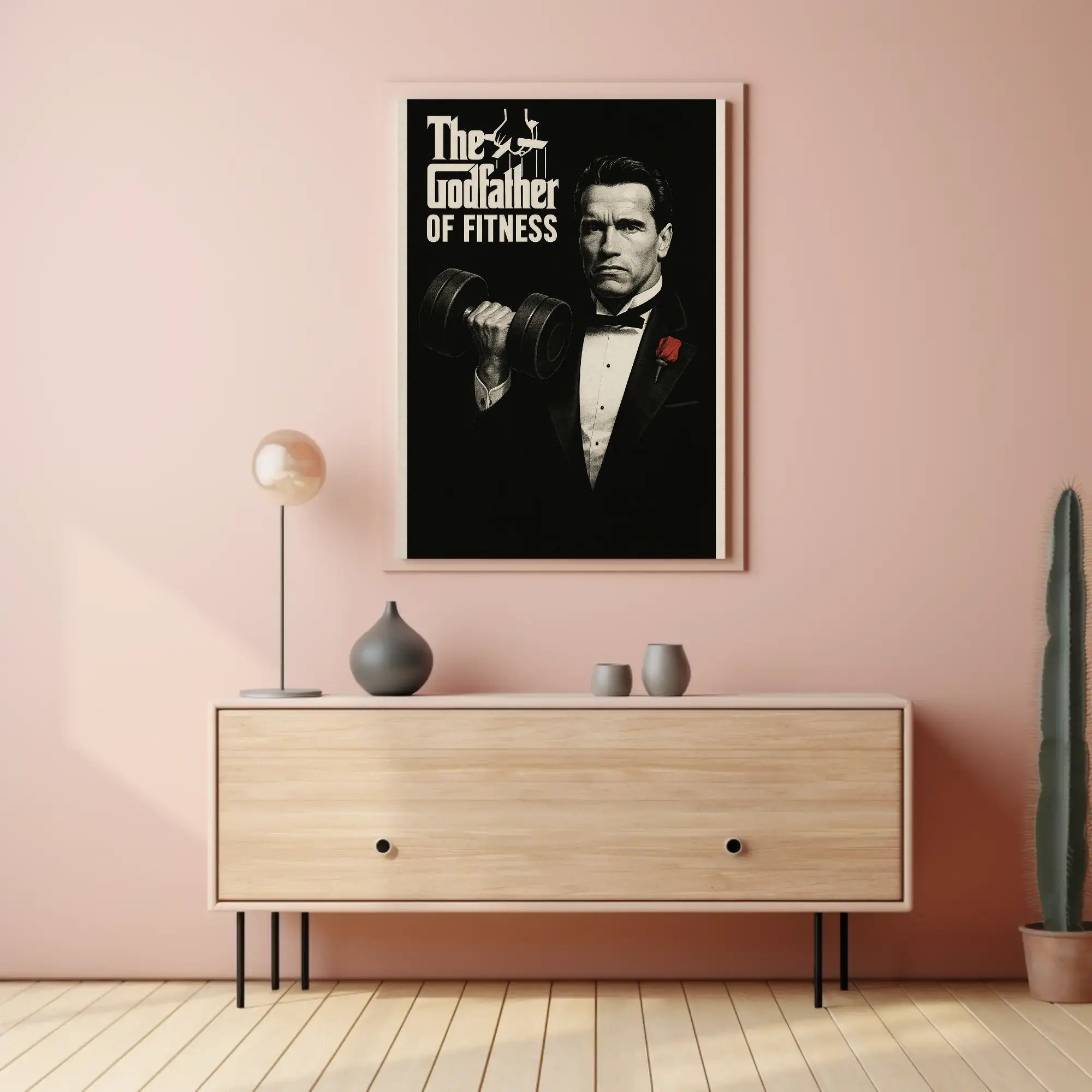 The Godfather of Fitness Pop Culture Poster PosterGoat